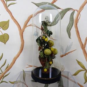 Victorian Still Life of Fruits under a glass Dome (15).JPG